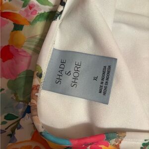 Shade & Shore Multicolor Floral Swimwear